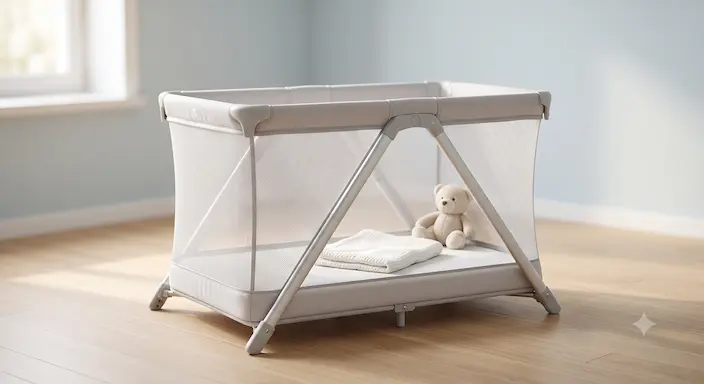 Cuna plegable